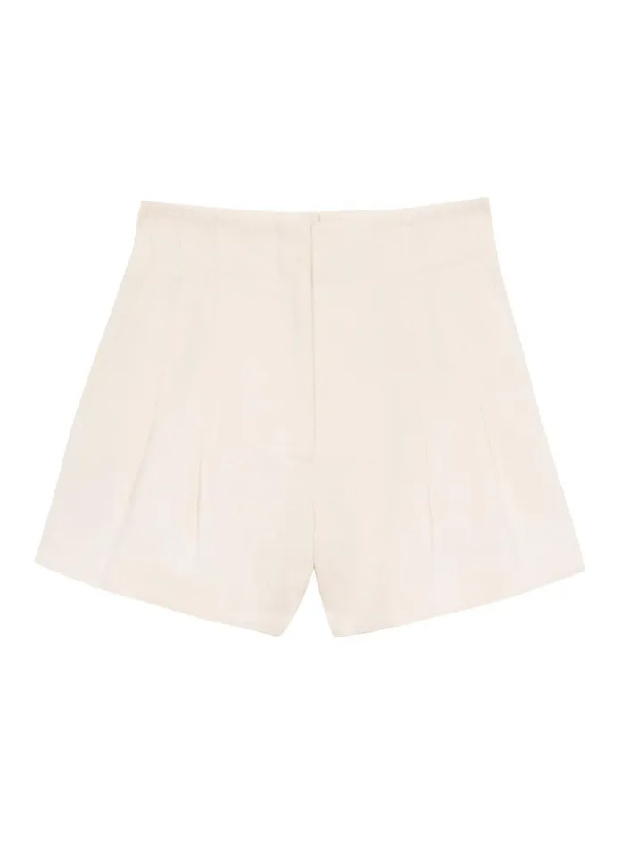 ALC Bottoms Bennett Linen Short Ecru 8211 Women