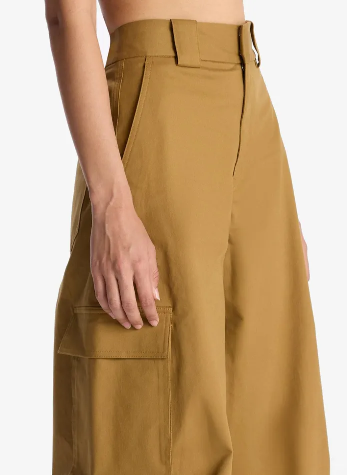 ALC Bottoms Brie Cotton Cargo Pant Dark Butterscotch 8211 Women