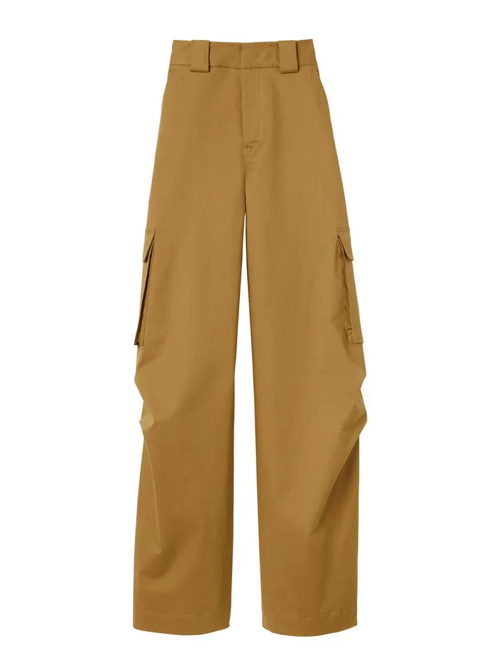 ALC Bottoms Brie Cotton Cargo Pant Dark Butterscotch 8211 Women