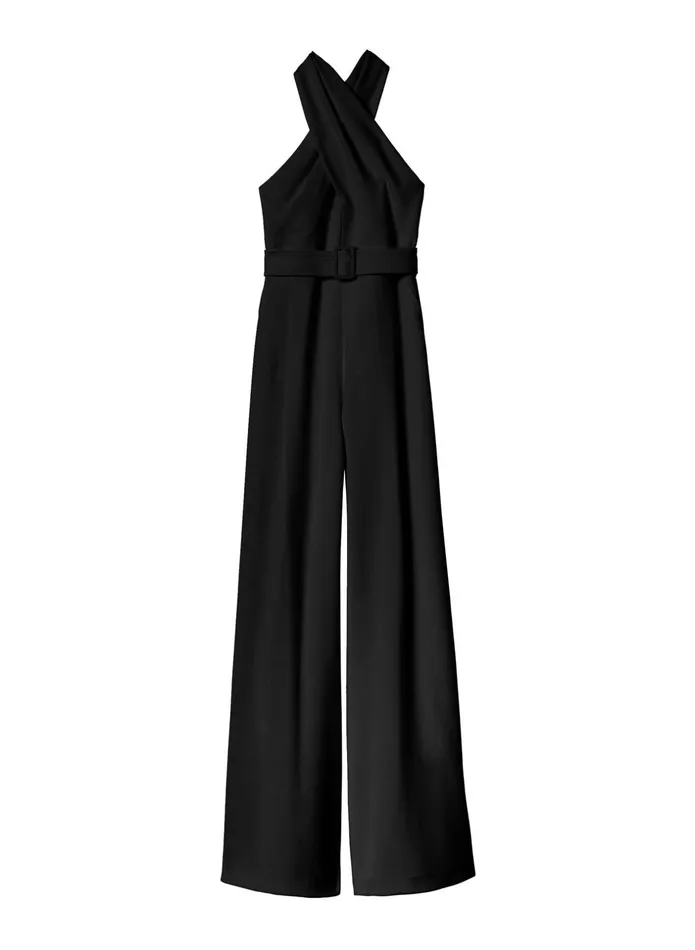 ALC Bottoms Murphy WideLeg Jumpsuit Black 8211 Women