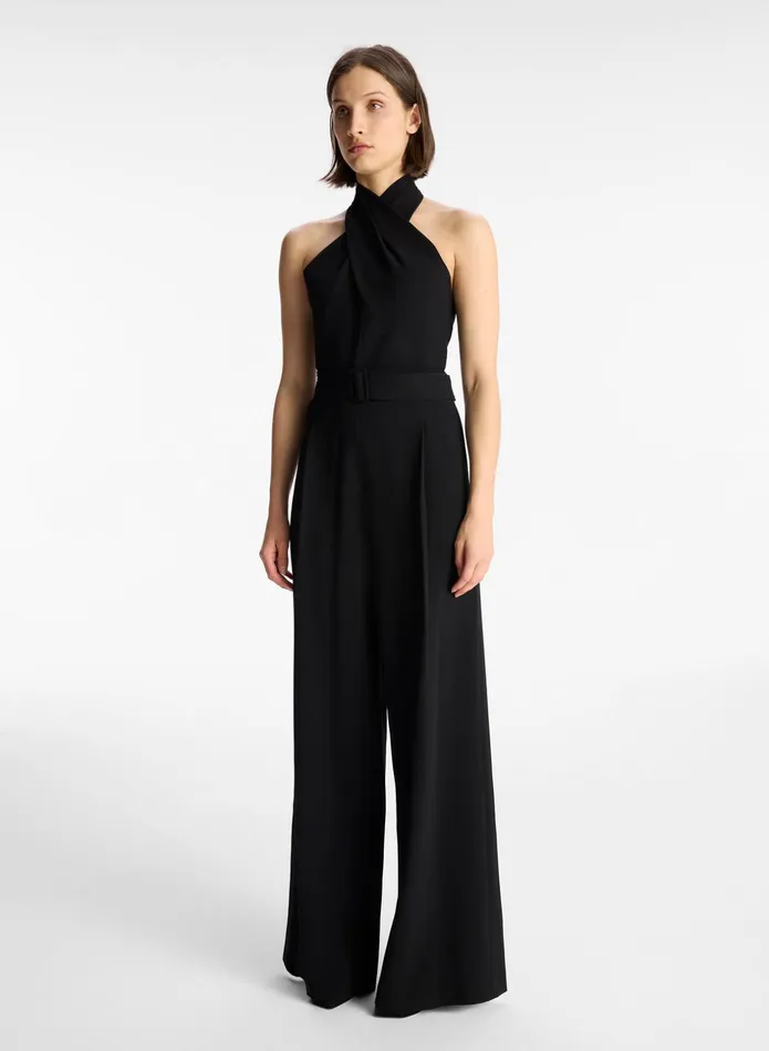 ALC Bottoms Murphy WideLeg Jumpsuit Black 8211 Women