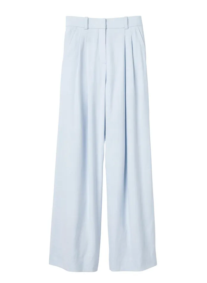 ALC Bottoms Walker Linen Pant Turquoise 8211 Women