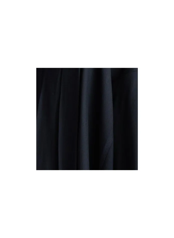 ALC Bottoms Wayland Pleated Midi Skirt Navy 8211 Women