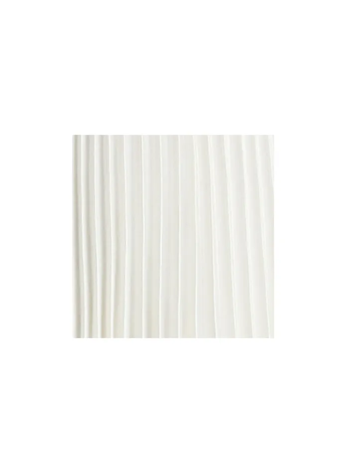 ALC Dresses Aries Satin Pleated Dress Whisper White 8211 Women