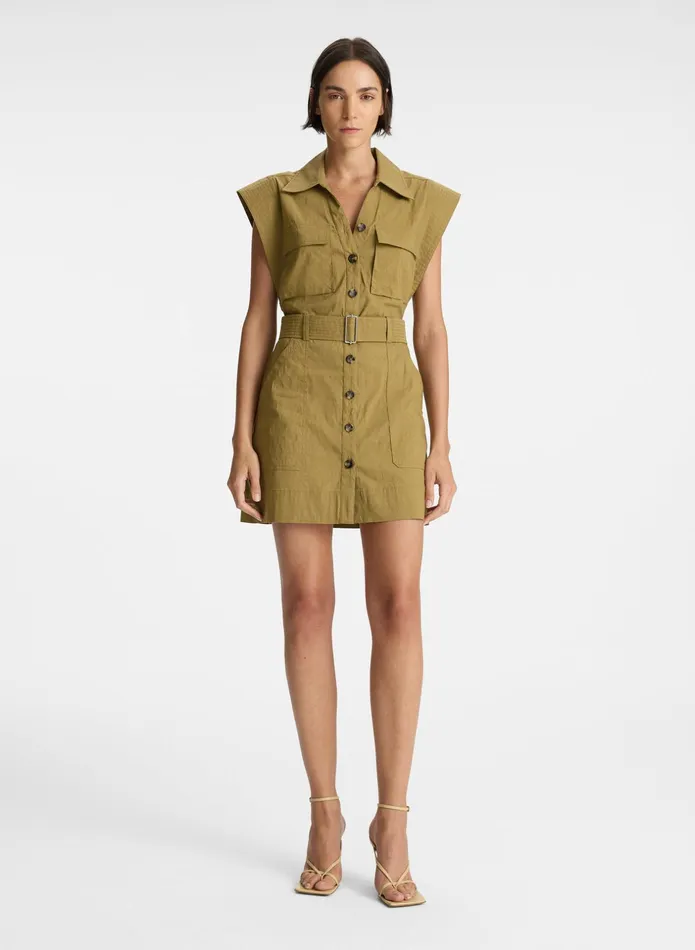 ALC Dresses Ava Mini Dress Drill 8211 Women