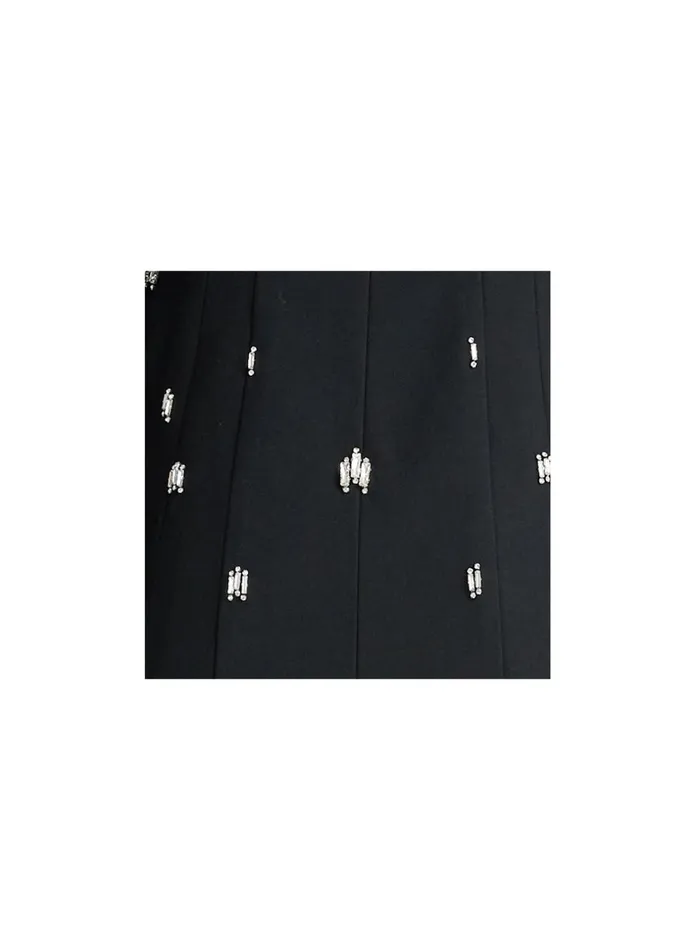 ALC Dresses Declan Embellished Tuxedo Dress Black 8211 Women