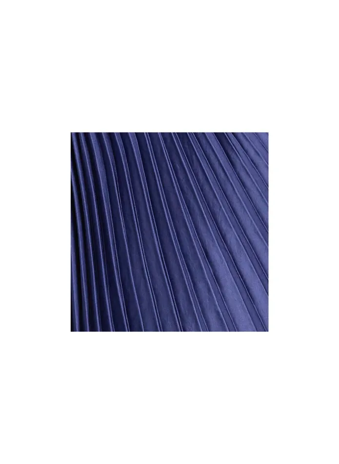 ALC Dresses Delfina Satin Pleated Dress Riviera 8211 Women