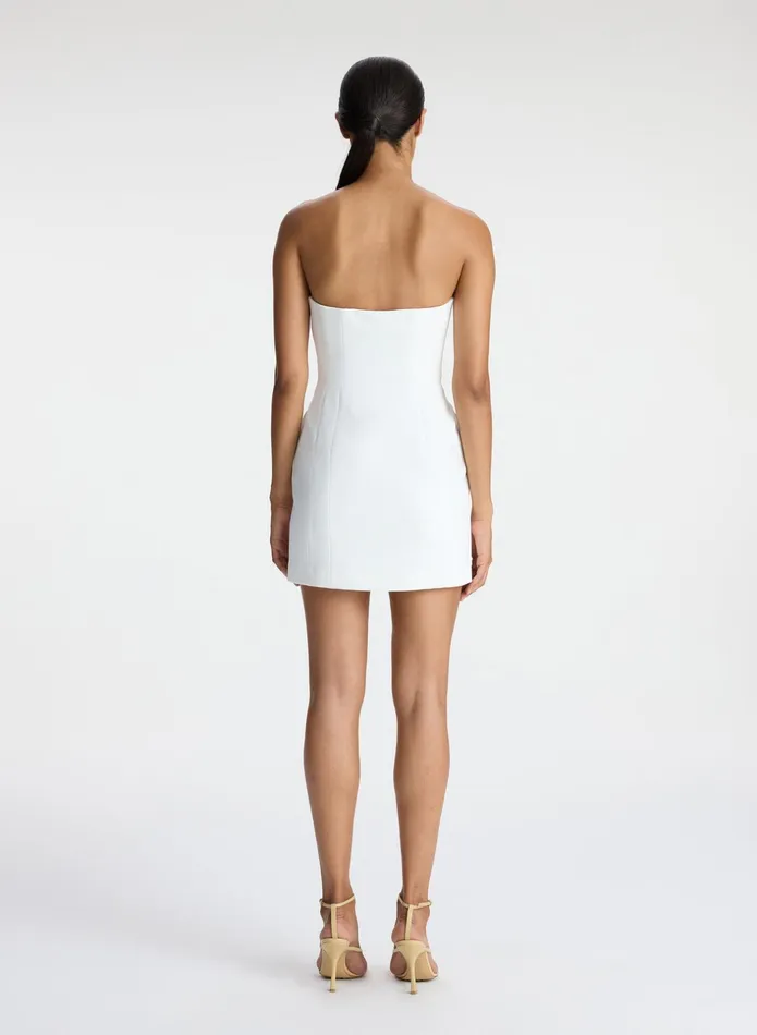 ALC Dresses Elsie Strapless Mini Dress White 8211 Women