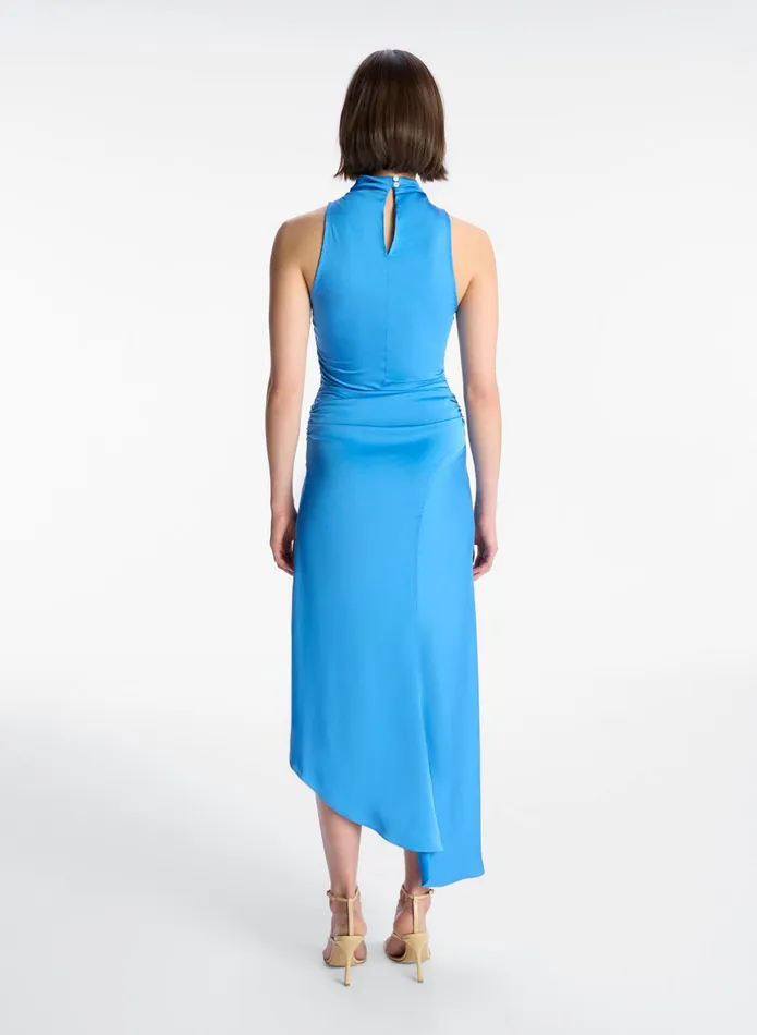ALC Dresses Iggy Satin Midi Dress Ibiza 8211 Women