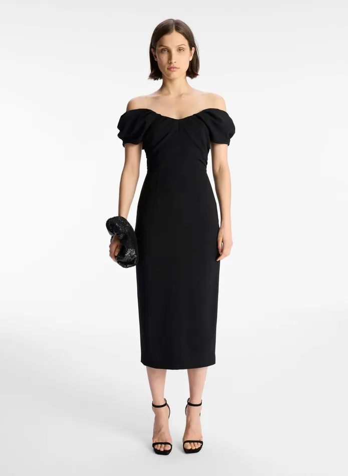ALC Dresses Nora Midi Dress Black 8211 Women