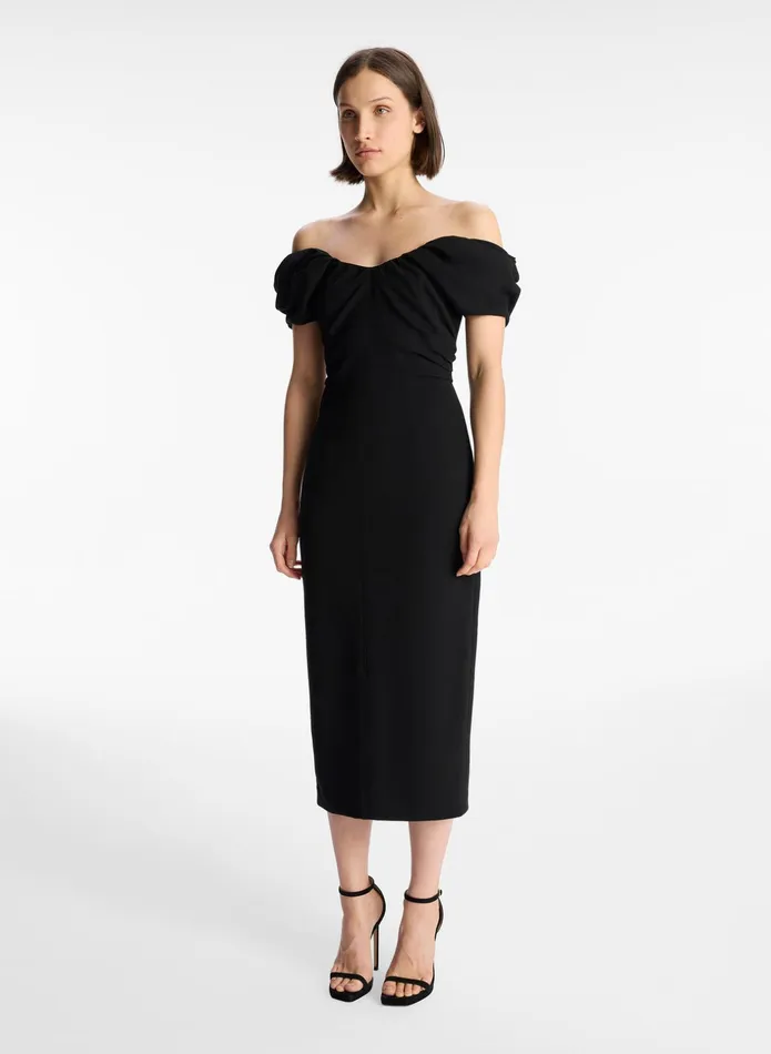 ALC Dresses Nora Midi Dress Black 8211 Women