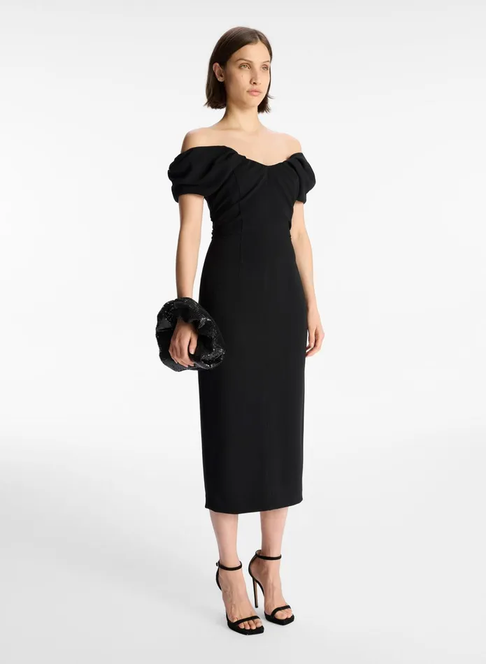 ALC Dresses Nora Midi Dress Black 8211 Women