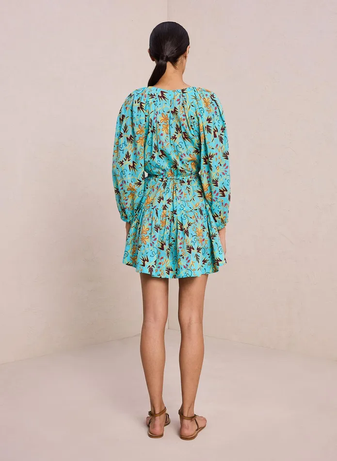 ALC Dresses Sally Cotton Mini Dress Grotto Multi 8211 Women