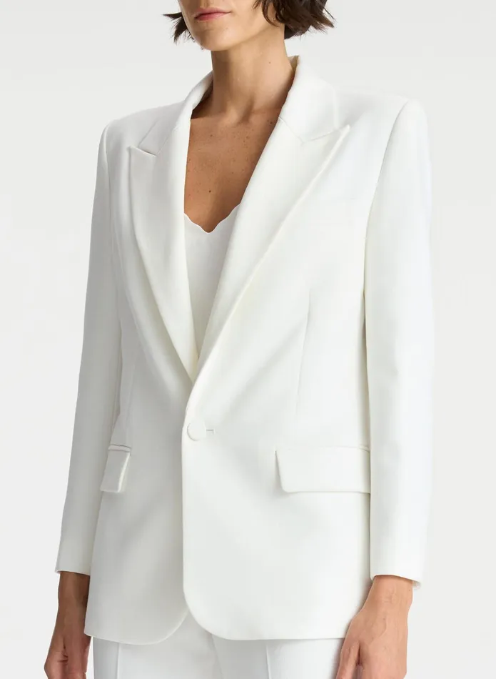 ALC Jackets and Coats Davin Ii Tuxedo Jacket Daikon 8211 Women