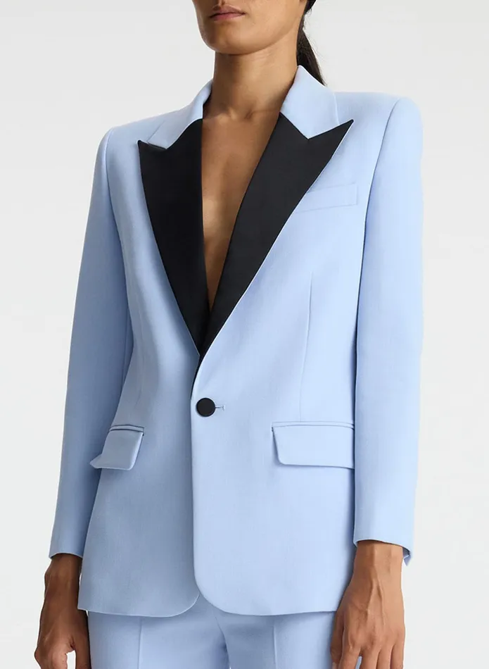 ALC Jackets and Coats Davin Ii Tuxedo Jacket Skylarkblack 8211 Women
