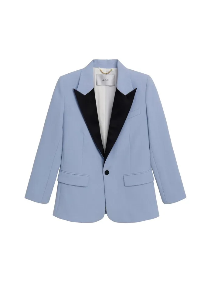 ALC Jackets and Coats Davin Ii Tuxedo Jacket Skylarkblack 8211 Women