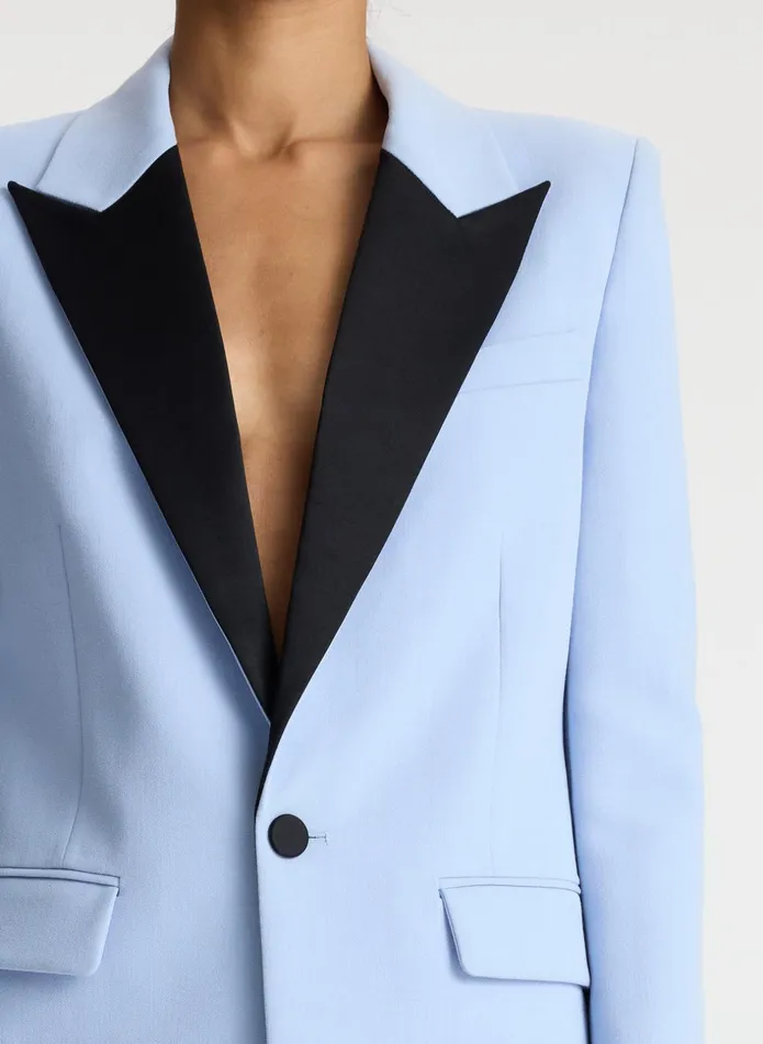 ALC Jackets and Coats Davin Ii Tuxedo Jacket Skylarkblack 8211 Women