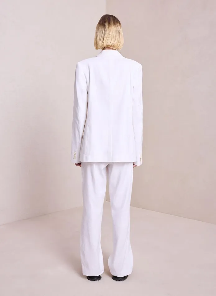 ALC Jackets and Coats Donovan Linen Jacket Ecru 8211 Women