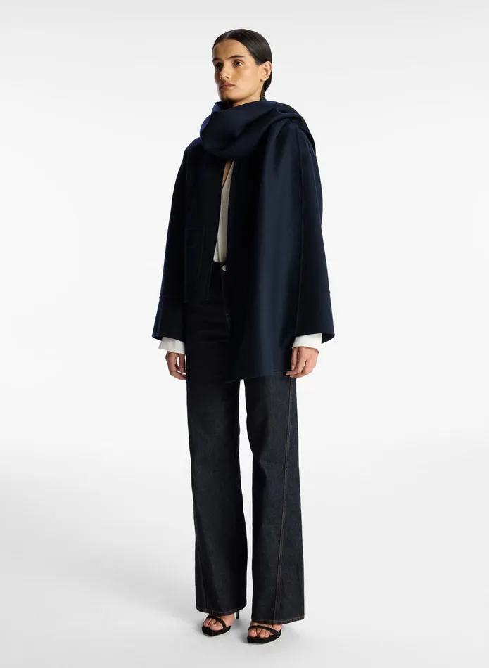 ALC Jackets and Coats Finley Wool Jacket Navy 8211 Women