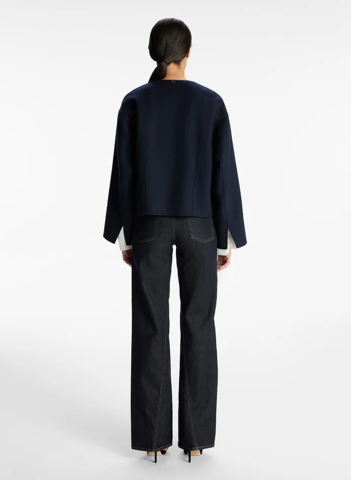 ALC Jackets and Coats Finley Wool Jacket Navy 8211 Women