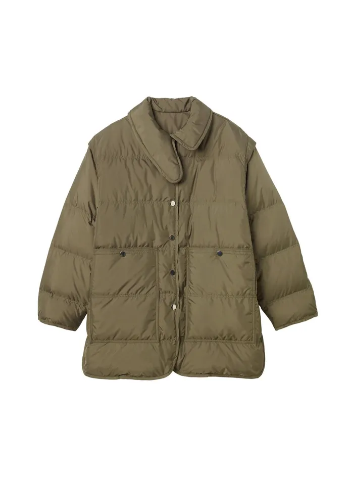 ALC Jackets and Coats Huxley Quilted Convertible Jacket Olive 8211 Women