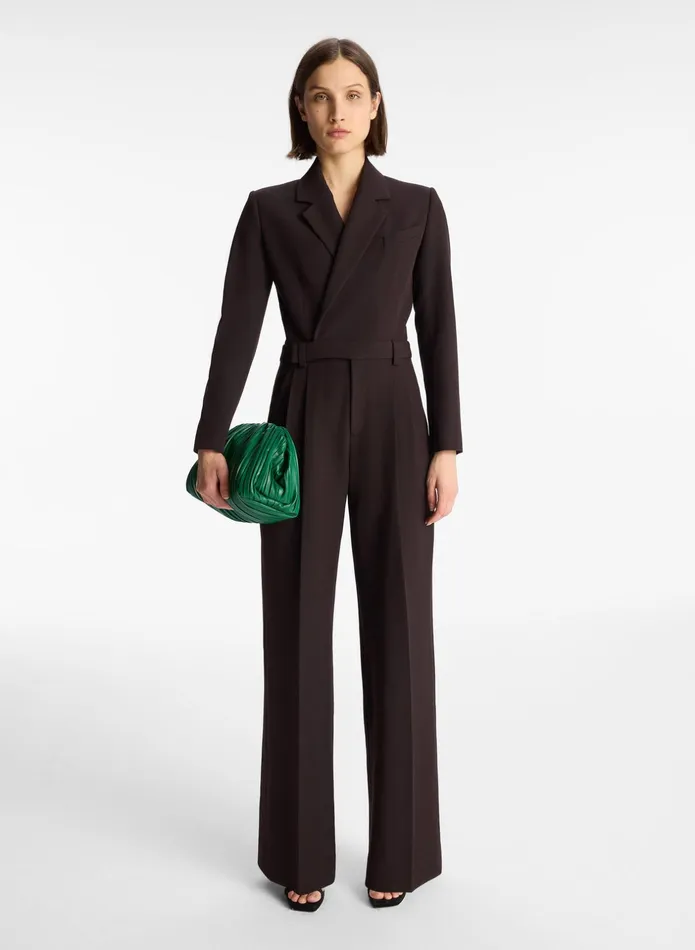 ALC Jumpsuits Tatum Cut Out Jumpsuit Hickory 8211 Women