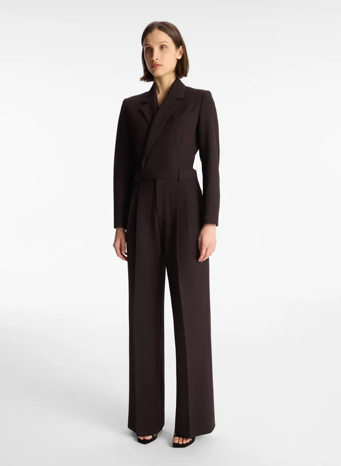 ALC Jumpsuits Tatum Cut Out Jumpsuit Hickory 8211 Women