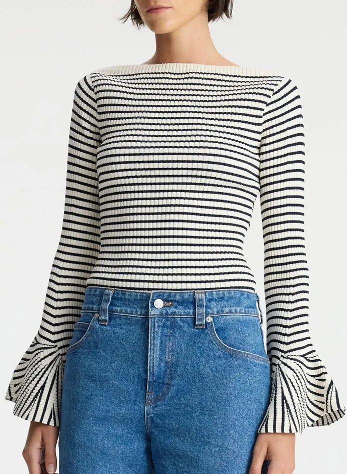 ALC Knitwear Aster Knit Top Anticodark Sapphire 8211 Women