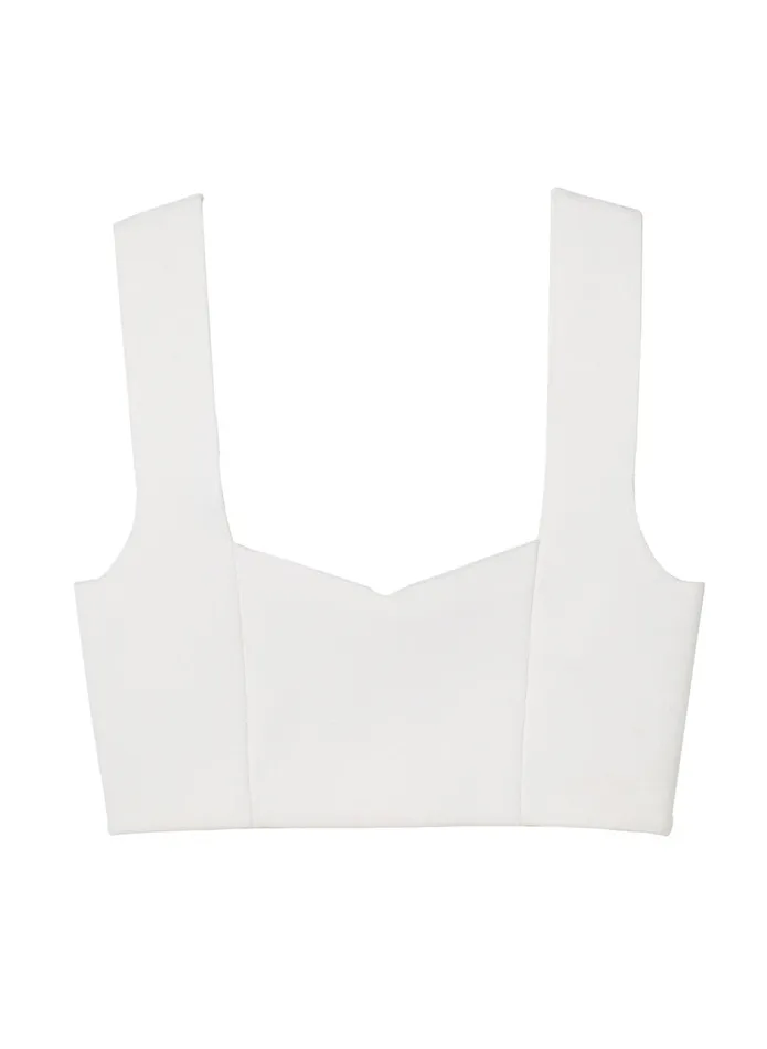 ALC Knitwear Jordana Knit Bra White 8211 Women