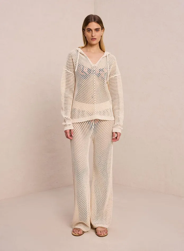 ALC Knitwear Laurel Crochet Pullover Villa 8211 Women