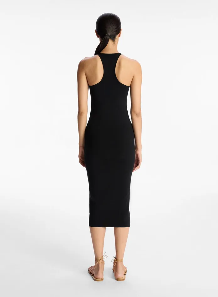 ALC Knitwear Marc Cotton Knit Dress Black 8211 Women
