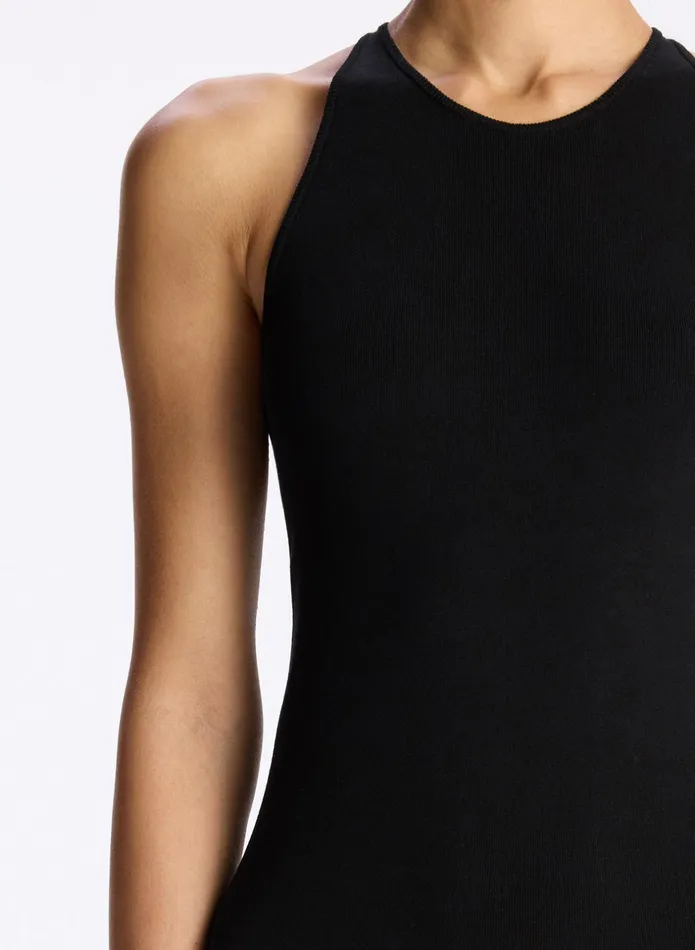 ALC Knitwear Marc Cotton Knit Dress Black 8211 Women