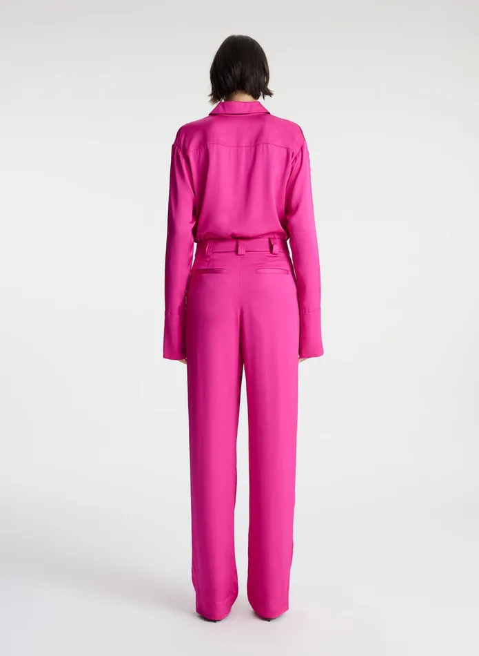 ALC Sets Fynn Satin Pant Disco Pink 8211 Women