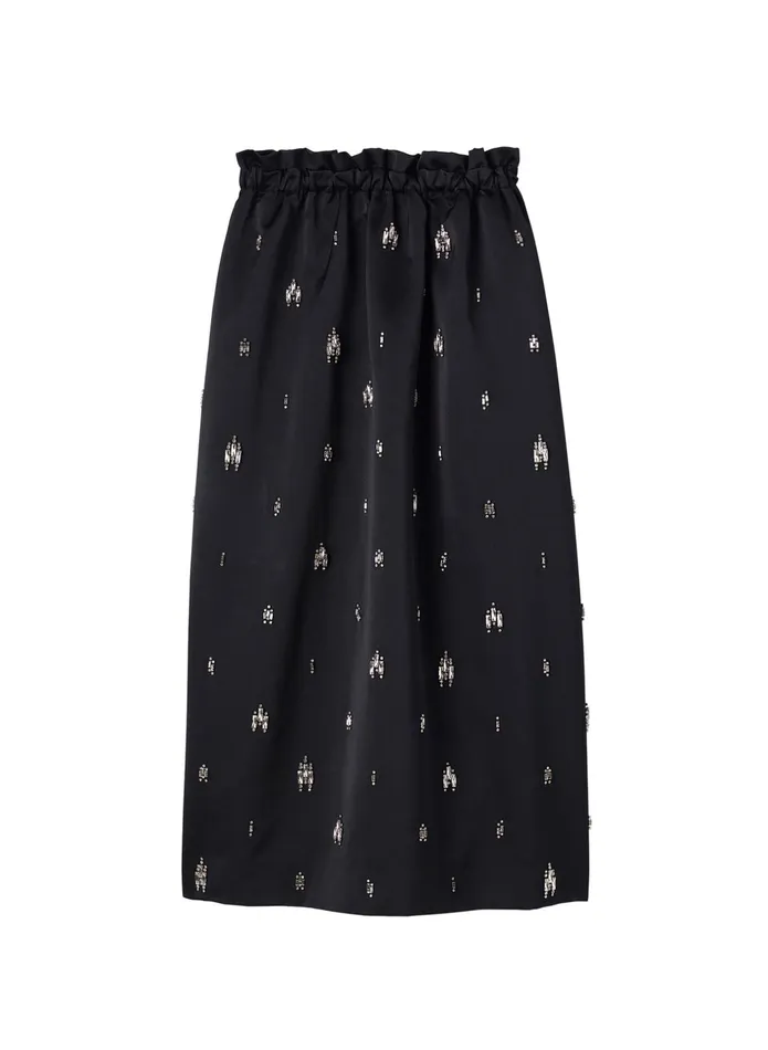ALC Skirts Alexia Embellished Midi Skirt Black 8211 Women