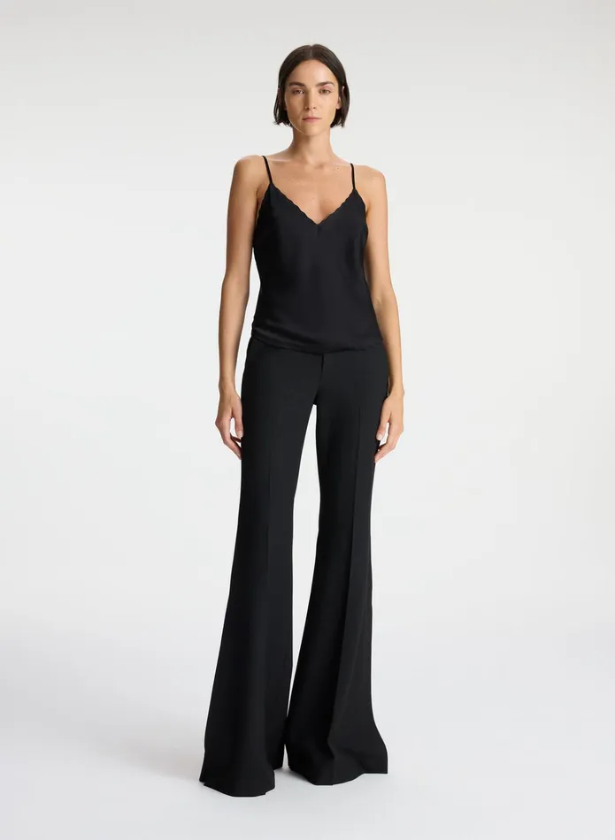 ALC Suits Malia Scalloped Camisole Top Black 8211 Women