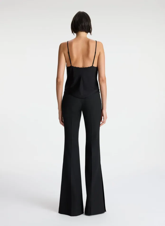 ALC Suits Malia Scalloped Camisole Top Black 8211 Women