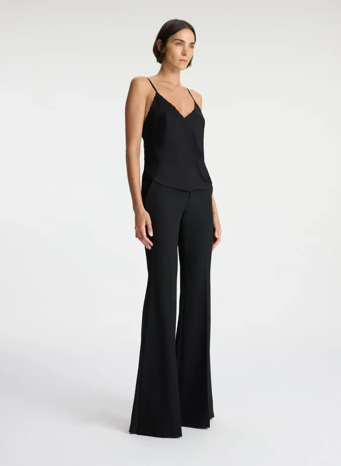 ALC Suits Malia Scalloped Camisole Top Black 8211 Women
