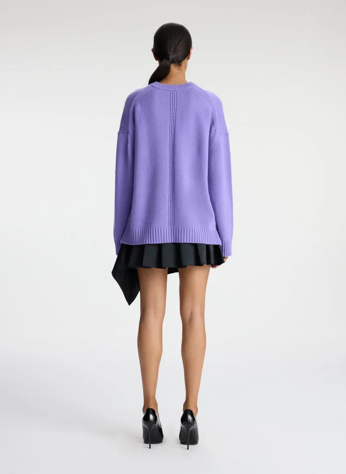 ALC Sweaters Ayden Wool Cashmere Sweater Bright Lilac 8211 Women