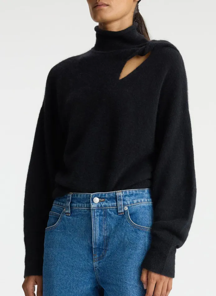 ALC Sweaters Jensen Wool Sweater Black 8211 Women