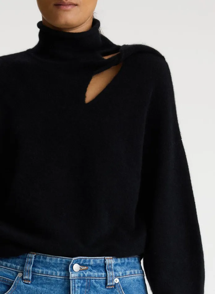 ALC Sweaters Jensen Wool Sweater Black 8211 Women