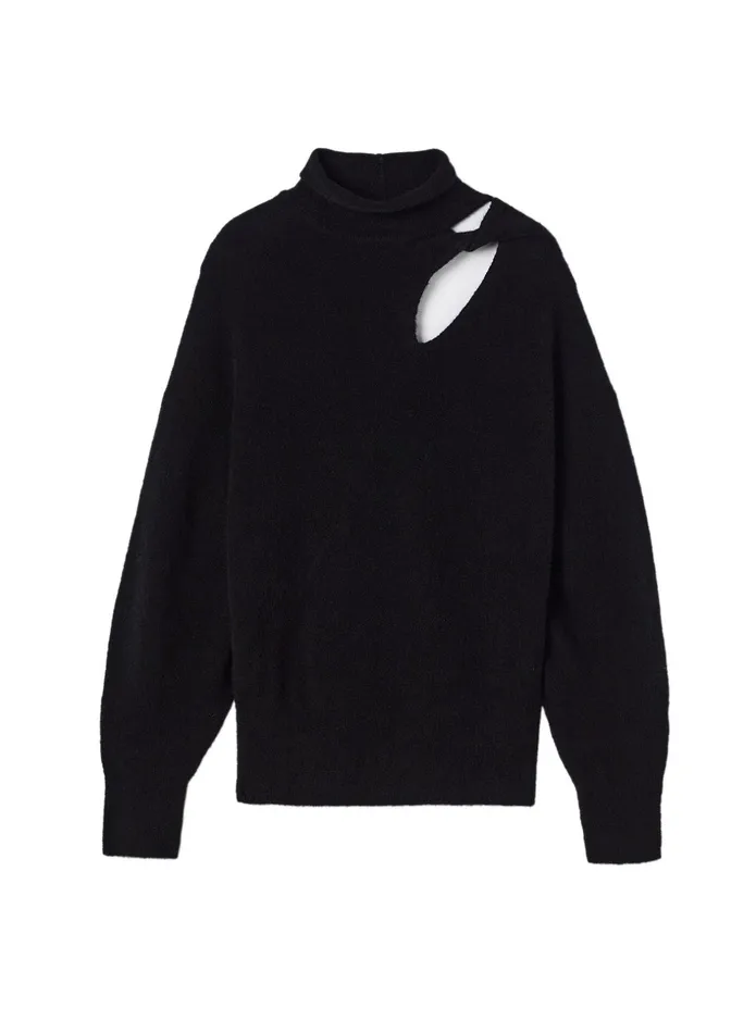 ALC Sweaters Jensen Wool Sweater Black 8211 Women
