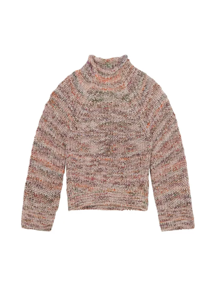 ALC Sweaters Liv Marled Wool Sweater Sirocco Rose Marl 8211 Women