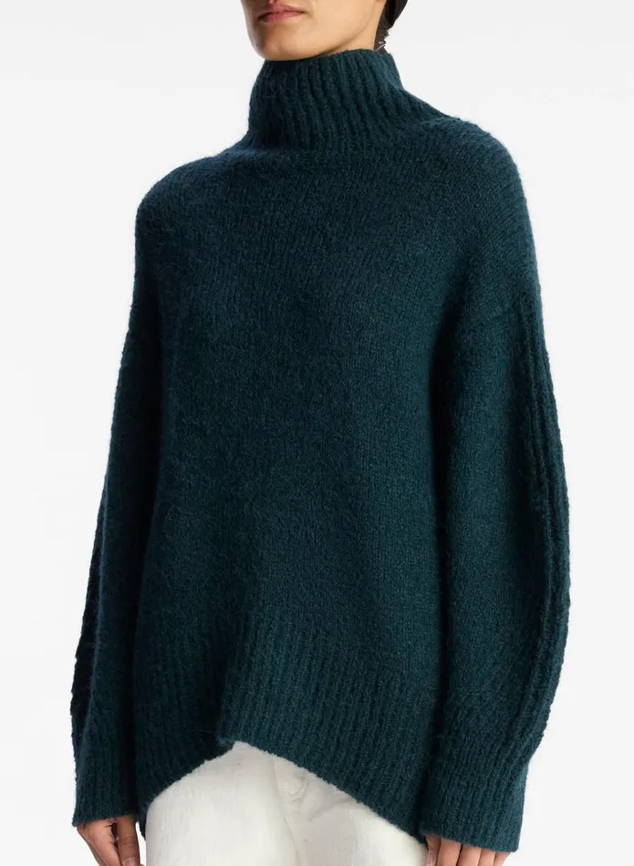 ALC Sweaters Nelson Wool Sweater Dark Teal 8211 Women