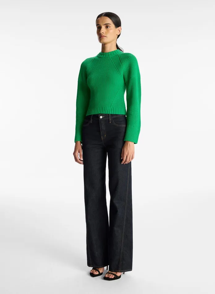 ALC Sweaters Seraphina Wool Sweater Deep Basil 8211 Women
