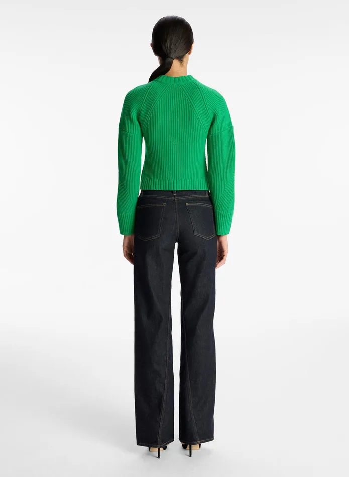ALC Sweaters Seraphina Wool Sweater Deep Basil 8211 Women