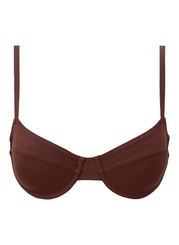 ALC Swim Dylan Bikini Top Carob 8211 Women