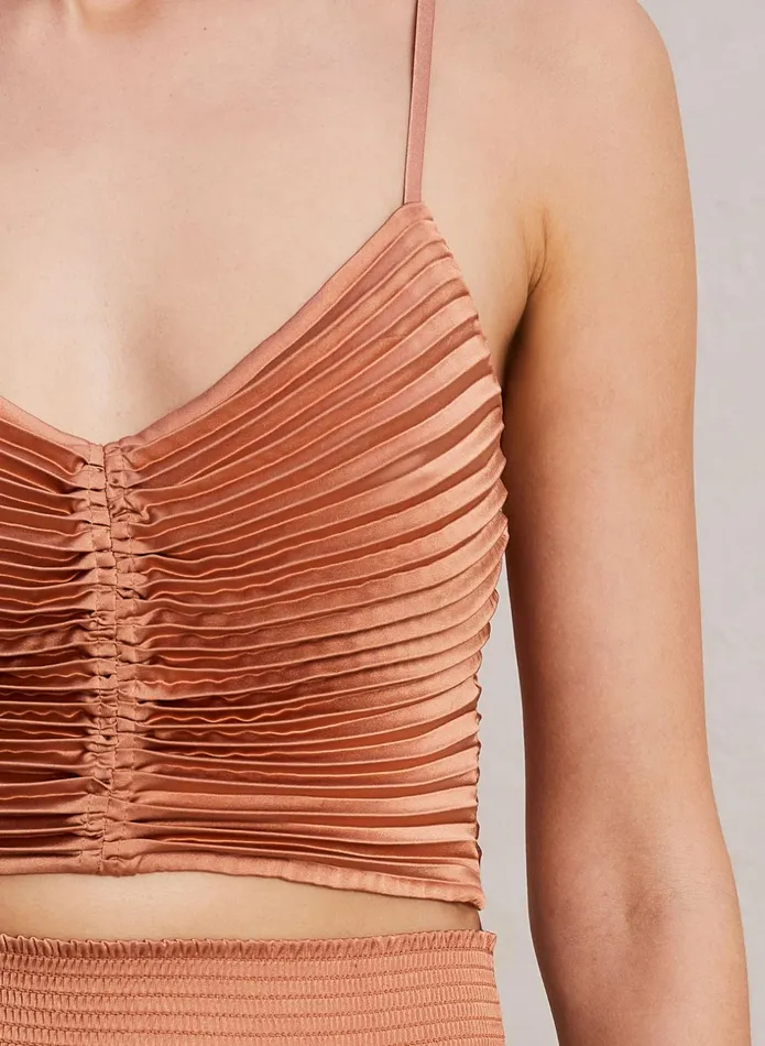 ALC Tees and Tanks Ari Ii Satin Top Torta 8211 Women