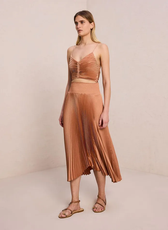 ALC Tees and Tanks Ari Ii Satin Top Torta 8211 Women