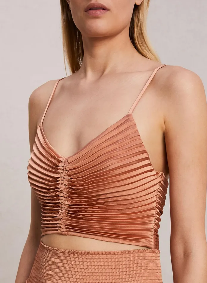ALC Tees and Tanks Ari Ii Satin Top Torta 8211 Women
