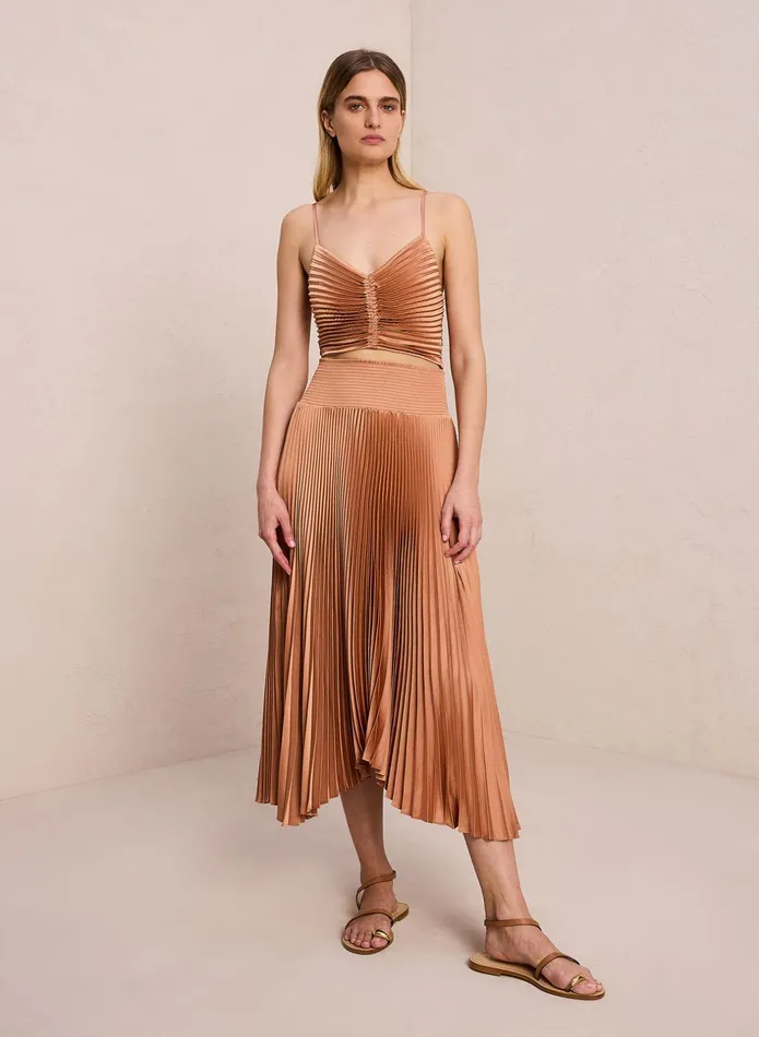 ALC Tees and Tanks Ari Ii Satin Top Torta 8211 Women